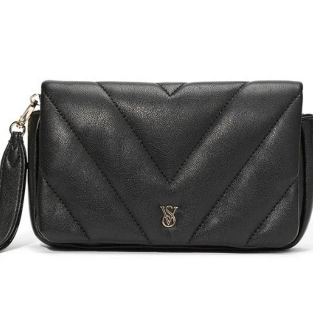 Victoria's Secret Black wristlet wallet